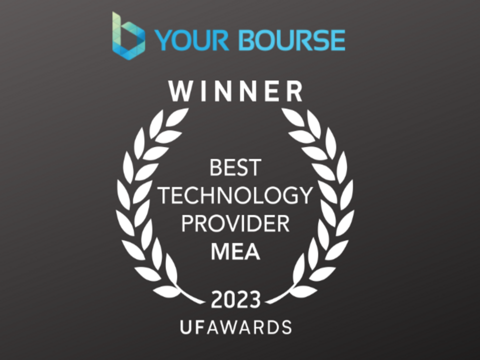 Your Bourse wins Best Technology Provider (MEA), at the Ultimate Fintech Awards 2023