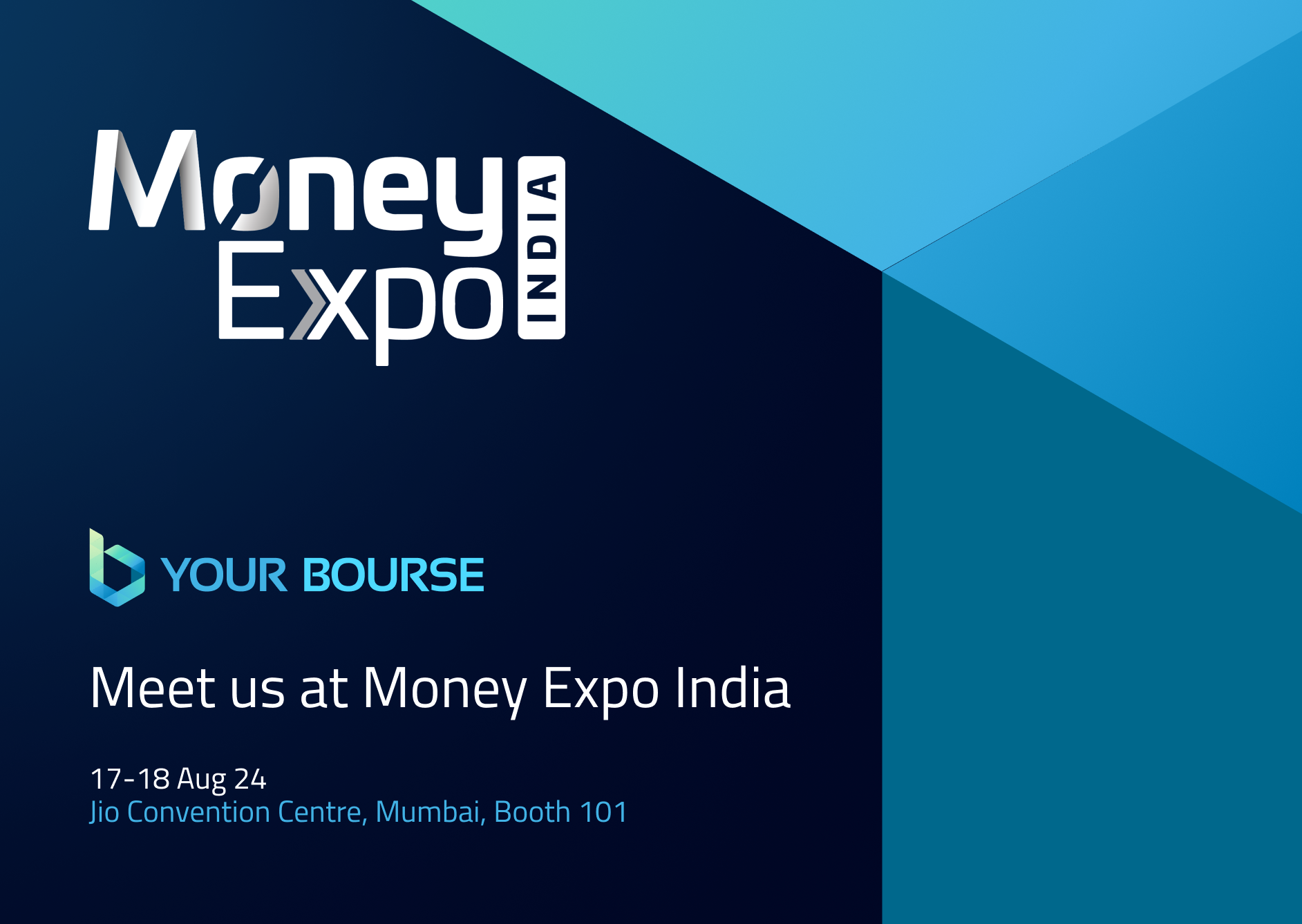 Meet the Your Bourse Team at Money Expo India 2024